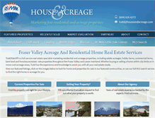 Tablet Screenshot of houseandacreage.com